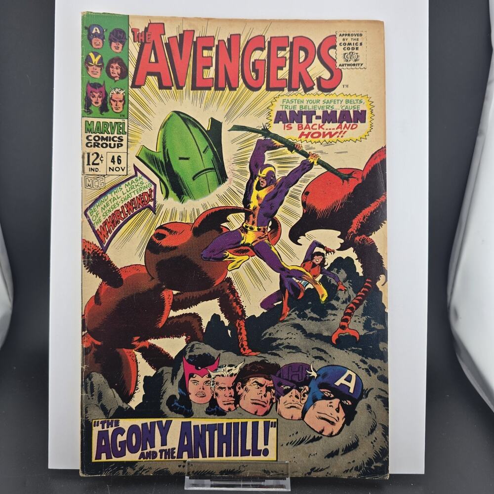 Avengers (1963 1st Series) #46! Cover by JOHN BUSCEMA!